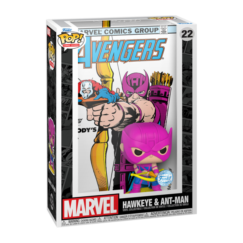 HAWKEYE ET ANT-MAN COMIC COVERS / AVENGERS / FIGURINE FUNKO POP / EXCLUSIVE SPECIAL EDITION