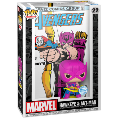 HAWKEYE ET ANT-MAN COMIC COVERS / AVENGERS / FIGURINE FUNKO POP / EXCLUSIVE SPECIAL EDITION