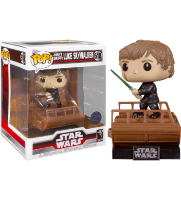 JABBAS SKIFF LUKE SKYWALKER / STAR WARS / FIGURINE FUNKO POP / EXCLUSIVE SPECIAL EDITION