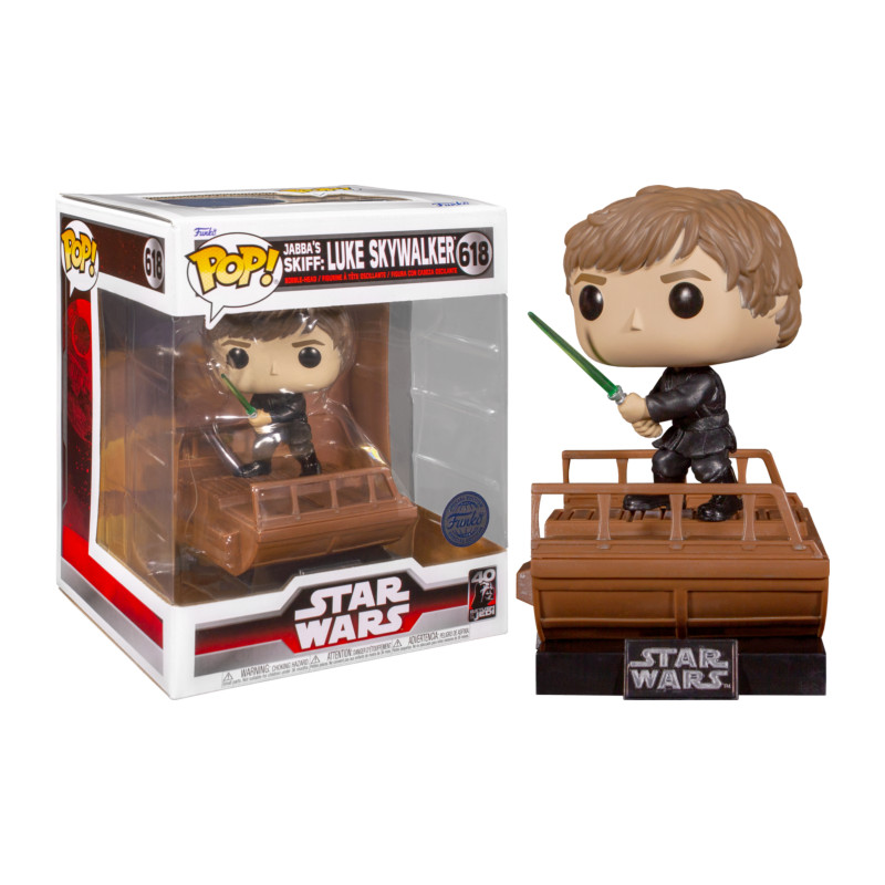 JABBAS SKIFF LUKE SKYWALKER / STAR WARS / FIGURINE FUNKO POP / EXCLUSIVE SPECIAL EDITION