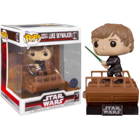 JABBA'S SKIFF LUKE SKYWALKER / STAR WARS / FIGURINE FUNKO POP / EXCLUSIVE SPECIAL EDITION