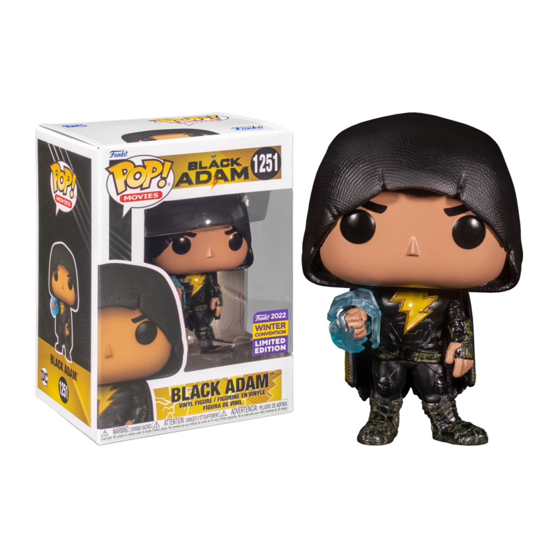 BLACK ADAM / BLACK ADAM / FIGURINE FUNKO POP / EXCLUSIVE WINTER CONVENTION 2022