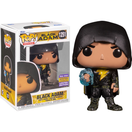 BLACK ADAM / BLACK ADAM / FIGURINE FUNKO POP / EXCLUSIVE WINTER CONVENTION 2022