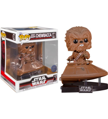 JABBAS SKIFF LUKE CHEWBACCA / STAR WARS / FIGURINE FUNKO POP / EXCLUSIVE SPECIAL EDITION