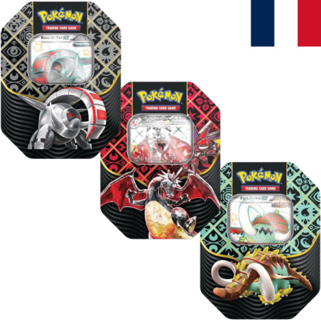 LOT DE 3 POKEBOX DESTINEES DE PALDEA EV 4.5 / CARTE POKREMON VF