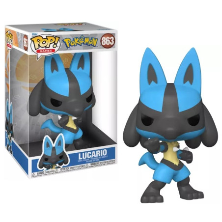 LUCARIO OVERSIZED / POKEMON / FIGURINE FUNKO POP