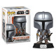 THE MANDALORIAN WITH DARKSABER / STAR WARS THE MANDALORIAN / FIGURINE FUNKO POP