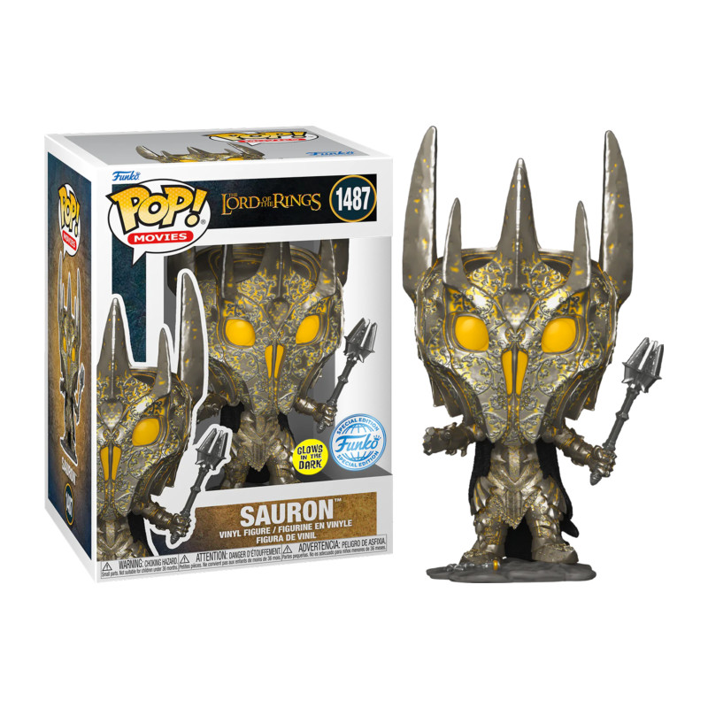 SAURON / THE LORD OF THE RINGS / FIGURINE FUNKO POP / EXCLUSIVE SPECIAL EDITION / GITD