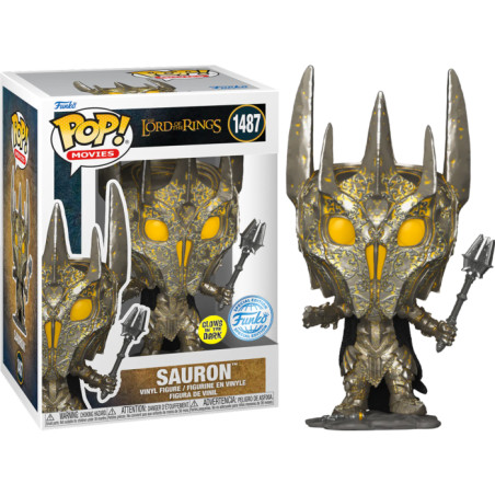 SAURON / THE LORD OF THE RINGS / FIGURINE FUNKO POP / EXCLUSIVE SPECIAL EDITION / GITD