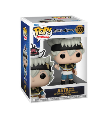 ASTA WITH NERO / BLACK CLOVER / FIGURINE FUNKO POP ASTA WITH NERO / BLACK CLOVER / FIGURINE FUNKO POP