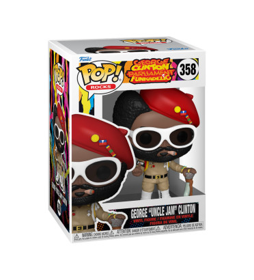 GEORGE UNCLE SAM CLINTON / PARLAMIENT FUNKADELIC / FIGURINE FUNKO POP GEORGE UNCLE SAM CLINTON / PARLAMIENT FUNKADELIC / FIGURINE FUNKO POP