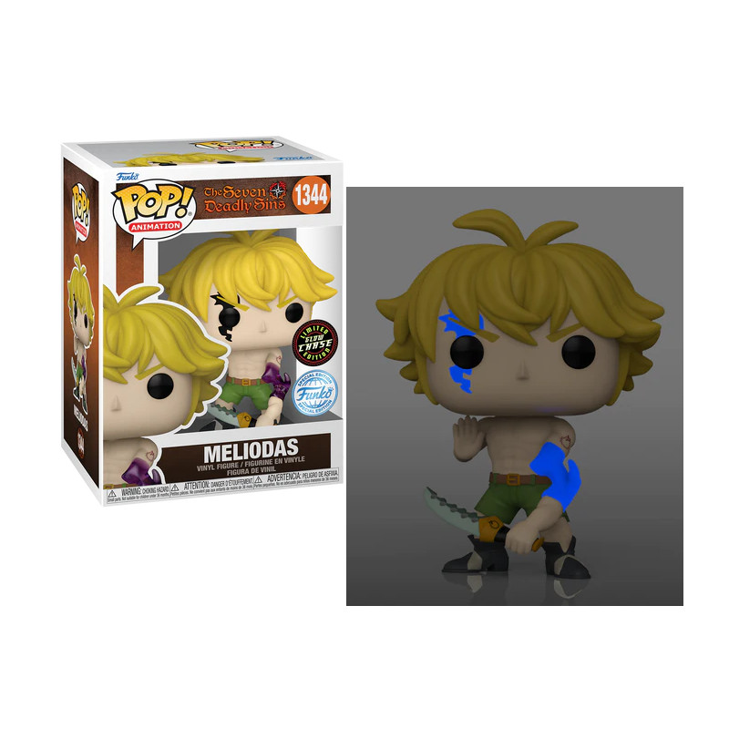 MELIODAS / THE SEVEN DEADLY SINS / FIGURINE FUNKO POP / EXCLUSIVE SPECIAL EDITION / CHASE