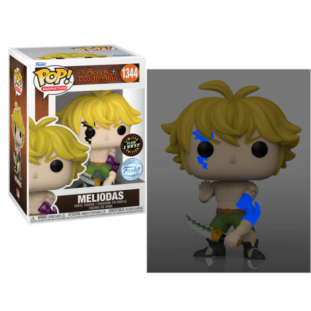 MELIODAS / THE SEVEN DEADLY SINS / FIGURINE FUNKO POP / EXCLUSIVE SPECIAL EDITION / CHASE