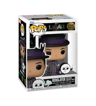 RENSLAYER WITH MISS MINUTES 1893 / LOKI / FIGURINE FUNKO POP RENSLAYER WITH MISS MINUTES 1893 / LOKI / FIGURINE FUNKO POP