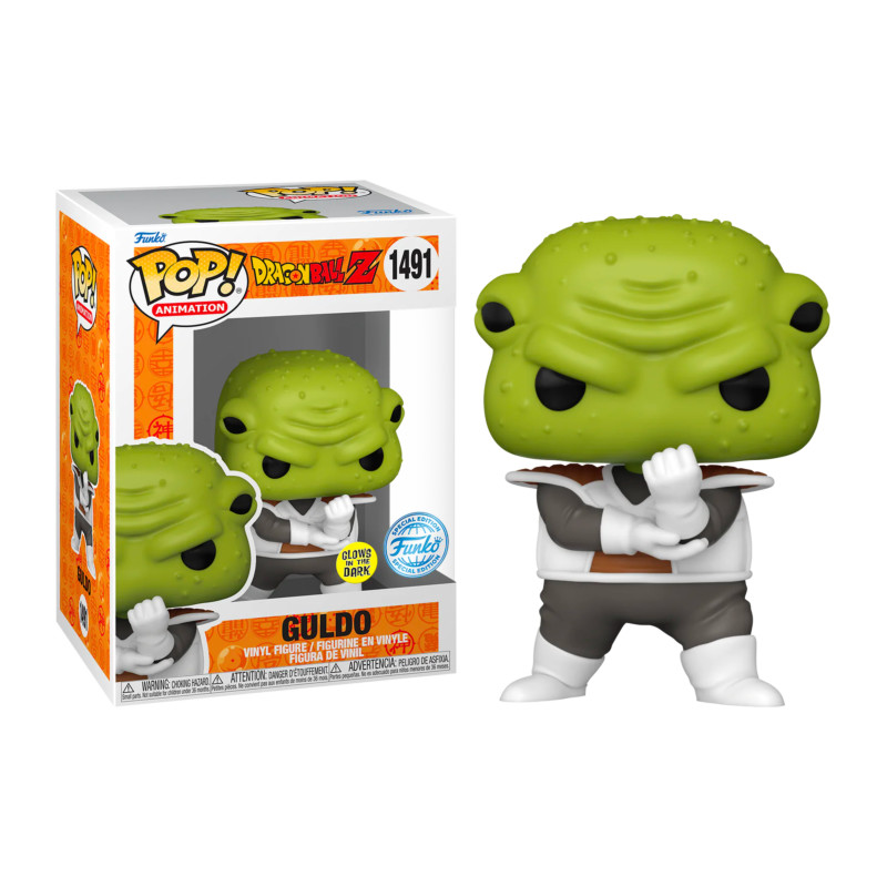 GULDO / DRAGON BALL Z / FIGURINE FUNKO POP / EXCLUSIVE SPECIAL EDITION / GITD