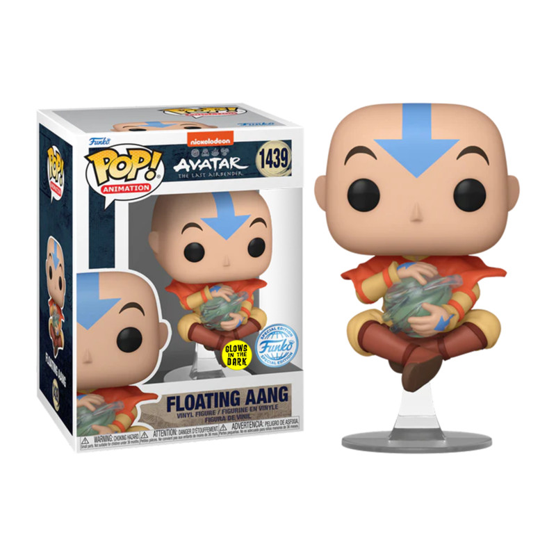 FLOATING AANG / AVATAR NICKELODEON / FIGURINE FUNKO POP / EXCLUSIVE SPECIAL EDITION / GITD