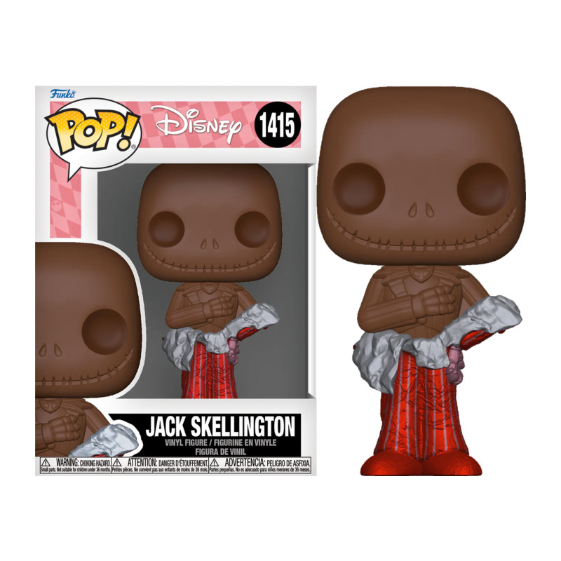 JACK SKELLINGTON CHOCOLATE / LETRANGE NOEL DE MR JACK / FIGURINE FUNKO POP