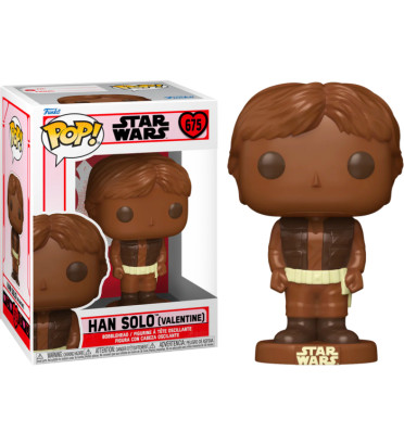 HAN SOLO VALENTINE CHOCOLATE / STAR WARS / FIGURINE FUNKO POP