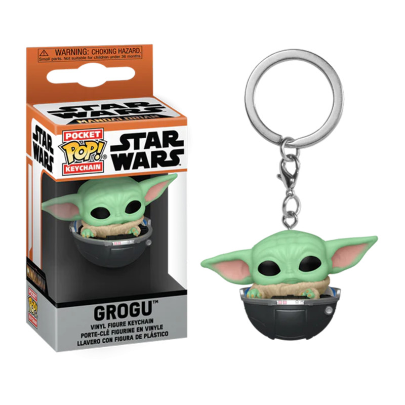 GROGU IN HOVERING PRAM / STAR WARS THE MANDALORIAN / FUNKO POCKET POP