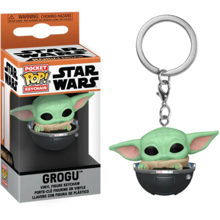 GROGU IN HOVERING PRAM / STAR WARS THE MANDALORIAN / FUNKO POCKET POP