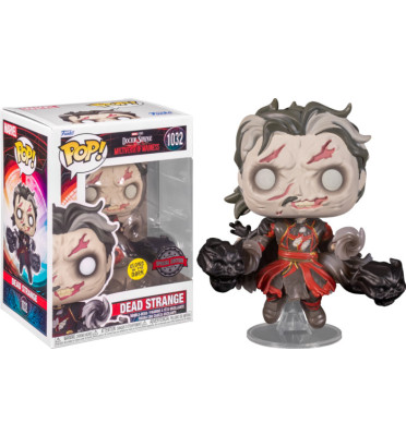 DEAD STRANGE / DOCTOR STRANGE MULTIVERSE OF MADNESS / FIGURINE FUNKO POP / EXCLUSIVE SPECIAL EDITION / GITD DEAD STRANGE / DOCTOR STRANGE MULTIVERSE OF MADNESS / FIGURINE FUNKO POP / EXCLUSIVE SPECIAL EDITION / GITD