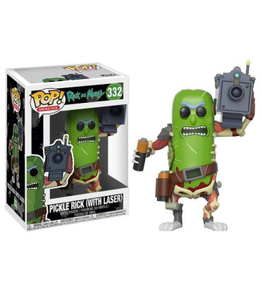 PICKLE RICK WITH LASER / RICK ET MORTY / FIGURINE FUNKO POP