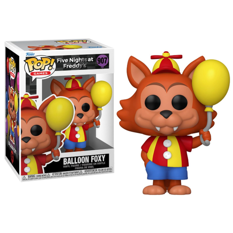 BALLOON FOXY / FIVE NIGHTS AT FREDDYS / FIGURINE FUNKO POP