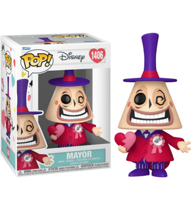 MAYOR VALENTINE / LETRANGE NOEL DE MR JACK / FIGURINE FUNKO POP MAYOR VALENTINE / LETRANGE NOEL DE MR JACK / FIGURINE FUNKO POP