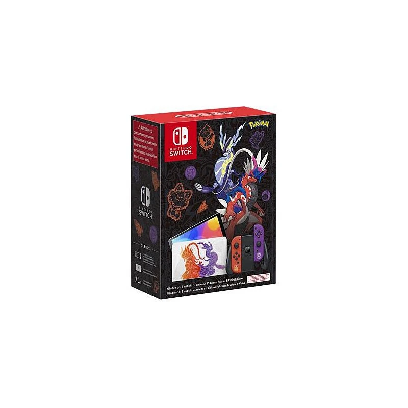 SWITCH OLED POKEMON ECARLATE ET VIOLET / NINTENDO SWITCH OLED POKEMON ECARLATE ET VIOLET / NINTENDO