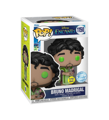 BRUNO MADRIGAL / ENCANTO / FIGURINE FUNKO POP / EXCLUSIVE SPECIAL EDITION / GITD