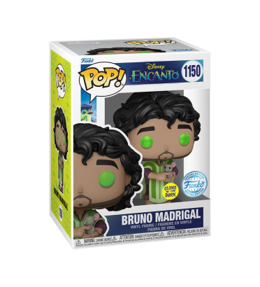 BRUNO MADRIGAL / ENCANTO / FIGURINE FUNKO POP / EXCLUSIVE SPECIAL EDITION / GITD BRUNO MADRIGAL / ENCANTO / FIGURINE FUNKO POP / EXCLUSIVE SPECIAL EDITION / GITD