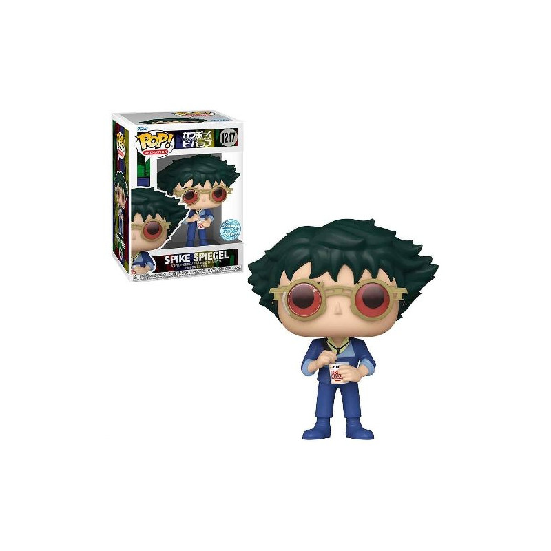 SPIKE SPIEGEL WITH NOODLES / COWBOY BEBOP / FIGURINE FUNKO POP / EXCLUSIVE SPECIAL EDITION