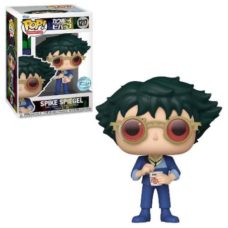 SPIKE SPIEGEL WITH NOODLES / COWBOY BEBOP / FIGURINE FUNKO POP / EXCLUSIVE SPECIAL EDITION