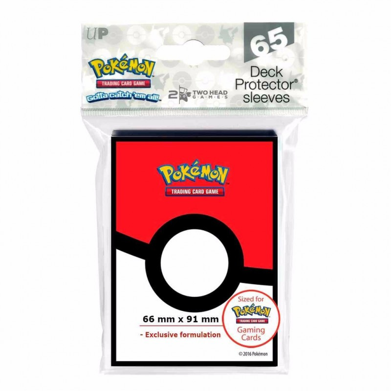 PROTEGE CARTES STANDARD POKEBALL X 65 / ULTRA PRO