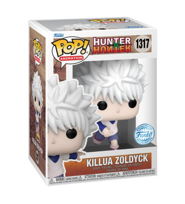 KILLUA WITH SKATEBOARD / HUNTER X HUNTER / FIGURINE FUNKO POP / EXCLUSIVE SPECIAL EDITION