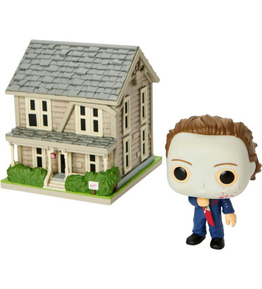 MICHAEL MYERS WITH MYERS HOUSE / HALLOWEEN / FIGURINE FUNKO POP / EXCLUSIVE SPIRIT