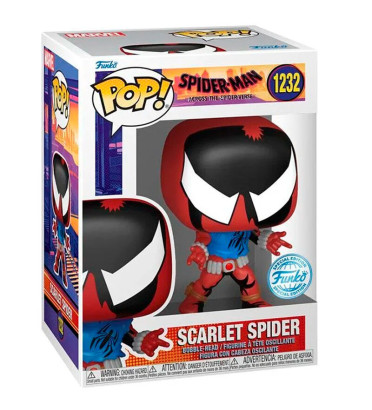 SCARLET SPIDER / SPIDER-MAN ACROSS THE SPIDERVERSE / FIGURINE FUNKO POP / EXCLUSIVE SPECIAL EDITION