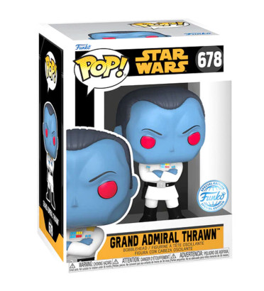 GRAND ADMIRAL THRAWN / STAR WARS REBELS / FIGURINE FUNKO POP / EXCLUSIVE SPECIAL EDITION