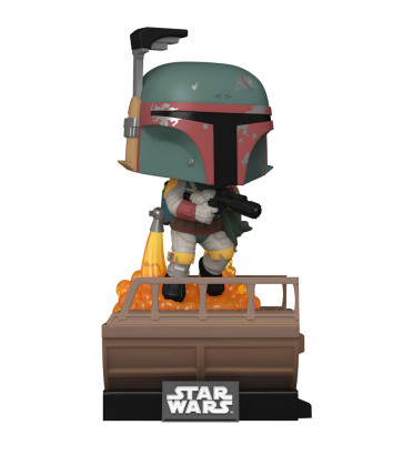 JABBAS SKIFF BOBA FETT / STAR WARS / FIGURINE FUNKO POP / EXCLUSIVE SPECIAL EDITION