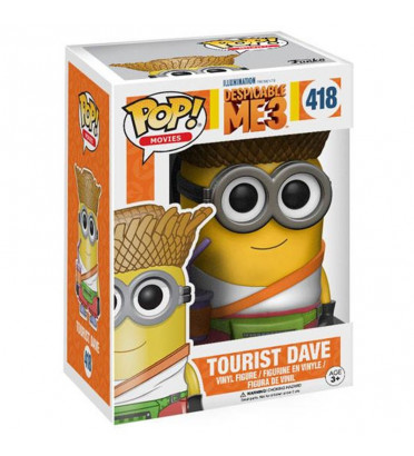 DAVE TOURISTE / MOI MOCHE ET MÉCHANT / FIGURINE FUNKO POP