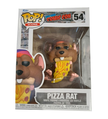 PIZZA RAT / NEW YORK COMIC CON / FIGURINE FUNKO POP PIZZA RAT / NEW YORK COMIC CON / FIGURINE FUNKO POP