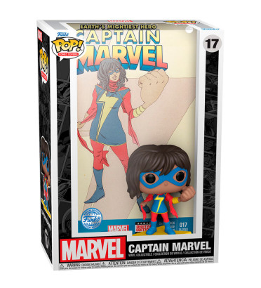 CAPTAIN MARVEL COVERS / CAPTAIN MARVEL / FIGURINE FUNKO POP / EXCLUSIVE SPECIAL EDITION