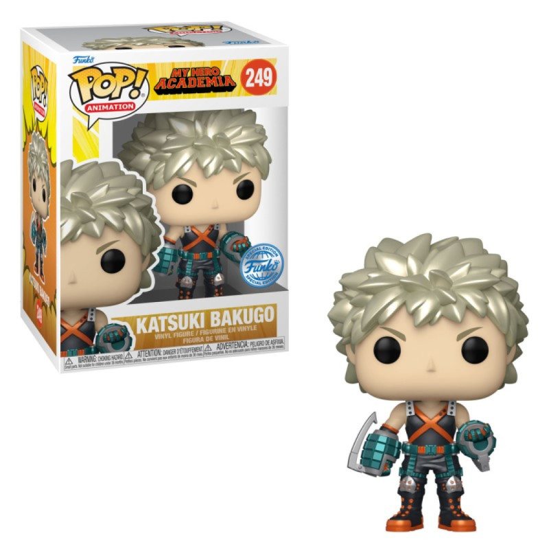 KATSUKI BAKUGO METALLIC / MY HERO ACADEMIA / FIGURINE FUNKO POP / EXCLUSIVE SPECIAL EDITION