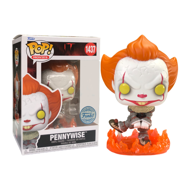 PENNYWISE DANCING / IT / FIGURINE FUNKO POP / EXCLUSIVE SPECIAL EDITION