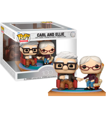 CARL AND ELLIE OLD / LA HAUT / FIGURINE FUNKO POP / EXCLUSIVE SPECIAL EDITION