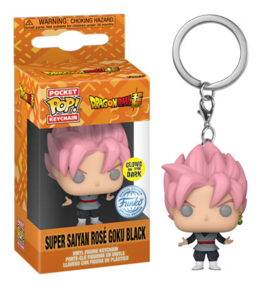 SUPER SAIYAN ROSE GOKU BLACK / DRAGON BALL SUPER / FUNKO POCKET POP / EXCLUSIVE SPECIAL EDITION / GITD SUPER SAIYAN ROSE GOKU BLACK / DRAGON BALL SUPER / FUNKO POCKET POP / EXCLUSIVE SPECIAL EDITION / GITD