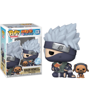 KAKASHI HATAKE WITH PAKKIN / NARUTO / FIGURINE FUNKO POP / EXCLUSIVE SPECIAL EDITION