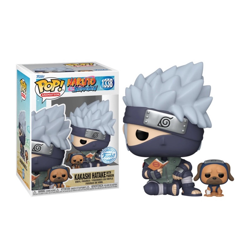 KAKASHI HATAKE WITH PAKKIN / NARUTO / FIGURINE FUNKO POP / EXCLUSIVE SPECIAL EDITION