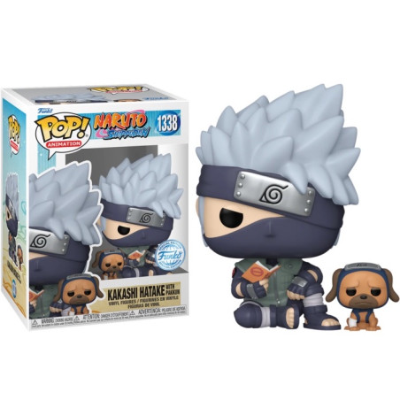 KAKASHI HATAKE WITH PAKKIN / NARUTO / FIGURINE FUNKO POP / EXCLUSIVE SPECIAL EDITION