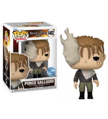 PORCO GALLIARD / ATTACK ON TITAN / FIGURINE FUNKO POP / EXCLUSIVE SPECIAL EDITION